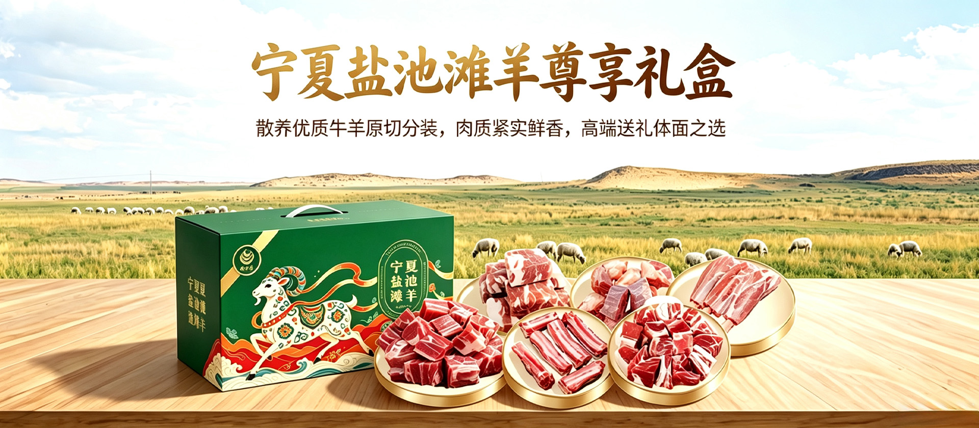 宁夏盐池滩羊